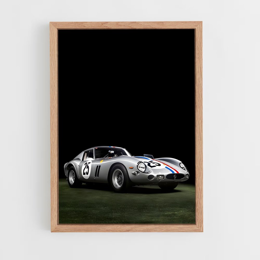 Poster Gto Pelouse – affiche Ferrari (vue 4)